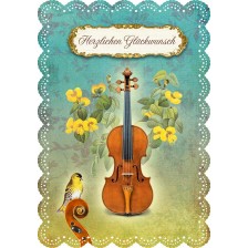 Картичка Gespaensterwald Romantique - Цигулка
