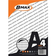 Карирана хартия B-MAX - A4, вестник, 100 листа -1