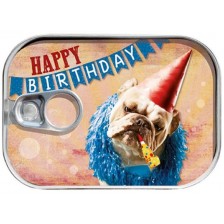 Картичка Gespaensterwald 3D - Happy Birthday Dog -1