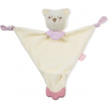 Кърпа за гушкане BabyJem - Мече, розова