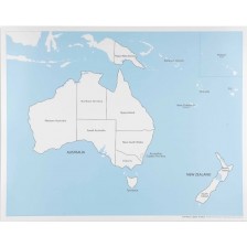 Карта на Океания Smart Baby -1