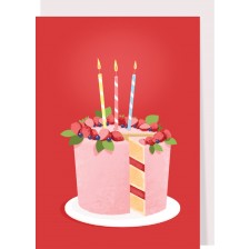 Картичка Торта -1