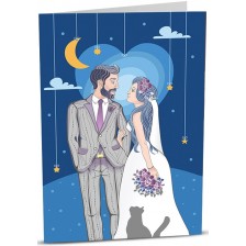 Картичка iGreet - Сватбена нощ -1
