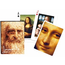 Карти за игра Piatnik - Leonardo da Vinci -1