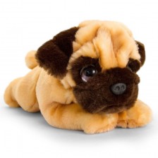 Плюшено легнало куче Keel Toys - Бебе мопс, 32 cm -1