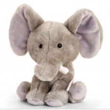 Плюшена играчка Keel Toys Pippins - Слончето Дъмбо, 14 cm -1
