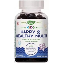 Kids Happy and Healthy Multi, 60 желирани таблетки, Nature's Way -1