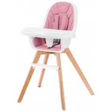 Столче за хранене 2 в 1 KinderKraft Tixi - Розово