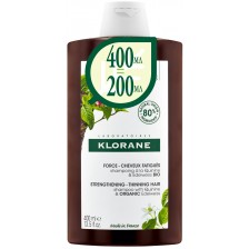 Klorane Quinine Шампоан против косопад, 400 ml (Лимитирано) -1