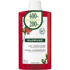 Klorane Pomegranate Шампоан за боядисана коса, 400 ml (Лимитирано)