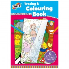 Книжка за прекопирване и оцветяване от Galt -1