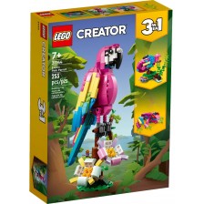 Конструктор LEGO Creator 3 в 1 - Екзотичен розов папагал (31144) -1