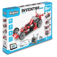 Конструктор 10 в 1 Engino Inventor Motorized - Състезателна кола