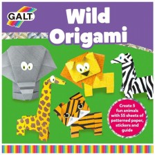 Комплект за оригами Galt - Животните от джунглата -1