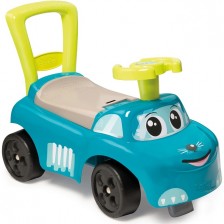 Кола за возене Smoby - Ride-on, синя -1