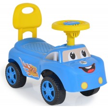 Кола за бутане Moni Toys - Keep Riding, синя -1