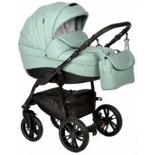 Комбинирана детска количка 3в1 Baby Giggle - Indigo Special, зелена -1