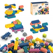 Конструктор MeiFen - Строителни блокчета, 40 части -1