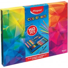 Комплект за рисуване Maped Color Peps - 150 части