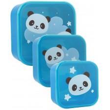 Комплект кутии за храна I-Total Panda - 3 броя -1