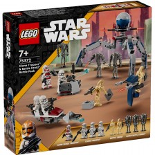 Конструктор LEGO Star Wars - Боен пакет клонинг щурмоваци и бойни дроиди (75372) -1