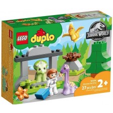 Конструктор LEGO Duplo Jurassic Park - Детска стая за динозаври (10938) -1