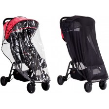 Комплект дъждобран и слънчобран за количка Phil&Teds Mountain Buggy Nano
