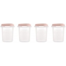 Комплект контейнери Miniland - Candy, 250 ml, 4 броя -1