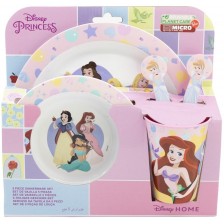 Комплект за хранене Stor - Micro, Disney Princess True, 5 части