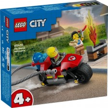 Конструктор LEGO City - Спасителен пожарен мотоциклет (60410) -1