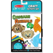 Комплект за оригами Melissa & Doug - Направи животни