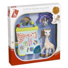 Комплект Sophie la Girafe - Мек сет за новородено