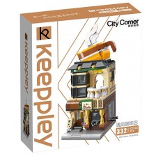 Конструктор Qman City Corner - Keepplеy, Кафене -1