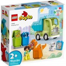 Конструктор LEGO Duplo - Камион за рециклиране (10987)
