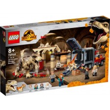 Конструктор LEGO Jurassic World - Бягство на Т-Рекс и Атросираптор (76948) -1