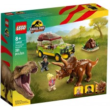 Конструктор LEGO Jurassic World - Изследване на трицератопс (76959)