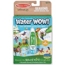 Комплект за рисуване с вода Melissa & Doug - Сезони -1