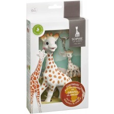 Комплект играчка и ключодържател Sophie la Girafe, с благотворителна кауза