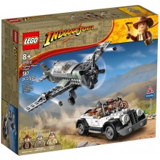 Конструктор LEGO Indiana Jones - Преследване с изтребителен самолет (77012)