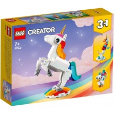 Конструктор 3 в 1 LEGO Creator - Магически еднорог (31140) -1