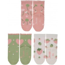 Комплект къси чорапи Sterntaler- 19/22 размер, 12-24 месеца, 3 чифта