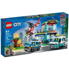 Конструктор LEGO City - Щаб за спешна помощ (60371) -1