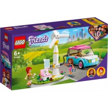 Конструктор LEGO Friends - Електрическа кола на Olivia (41443) -1