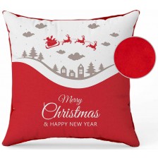 Коледна възглавничка с шейна Амек Тойс - Merry Christmas -1