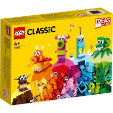 Конструктор Lego Classic - Креативни чудовища (11017)