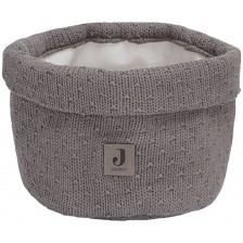 Кош за съхранение на аксесоари Jollein - Bliss Knit Storm Grey