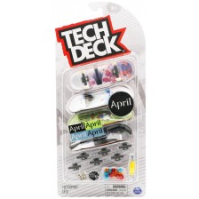 Комплект скейтборди за пръсти Tech Deck - April -1