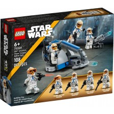 Конструктор LEGO Star Wars - Боен пакет, Клонинг щурмовак на Асока от 332 легион (75359)