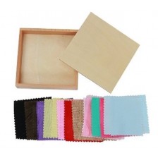 Комплект Smart Baby - Кутия с различни текстилни материи -1