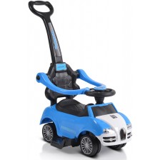 Кола с дръжка Moni - Rider, синя -1